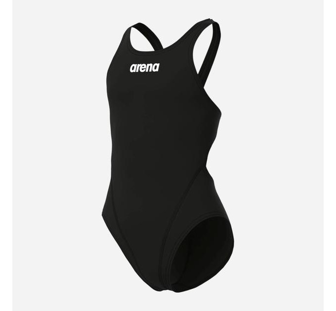 Купальник закритий для дівчат Arena TEAM SWIMSUIT SWIM TECH SOLID чорний Діт 128 см 004764-550 128 см