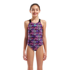 Купальник закритий для дівчат Arena CANDIES SWIMSUIT SWIM PRO BACK Фіолетовий 128 см (010285-990 128)