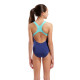 Купальник закритий для дівчат Arena SPRAY PAINT SWIMSUIT SWIM PRO Різнокольоровий 140 см (010286-740 140)