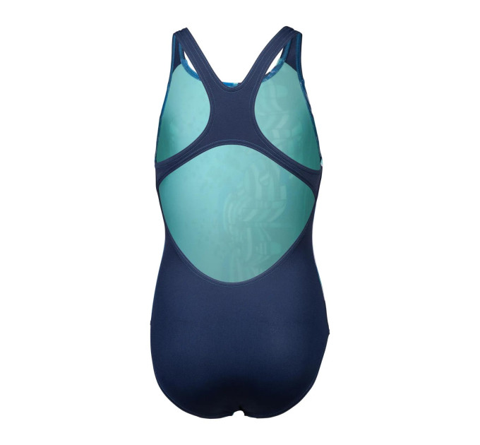 Купальник закритий для дівчат Arena PALETTE SWIMSUIT SWIM PRO BACK блакитний, синій Діт 140 см 007918-770 140