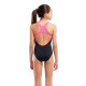 Купальник закритий для дівчат Arena SPRAY PAINT SWIMSUIT SWIM PRO Різнокольоровий 152 см (010286-590 152)