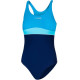 Купальник для дівчаток Aqua Speed EMILY 4107 темно-синій, блакитний Діт 140см 367-42 140