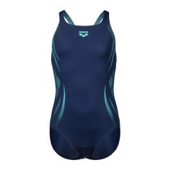 Купальник закритий для дівчат Arena POSEIDONIA SWIMSUIT SWIM PRO B синій Діт 128 см 009005-780 128 см