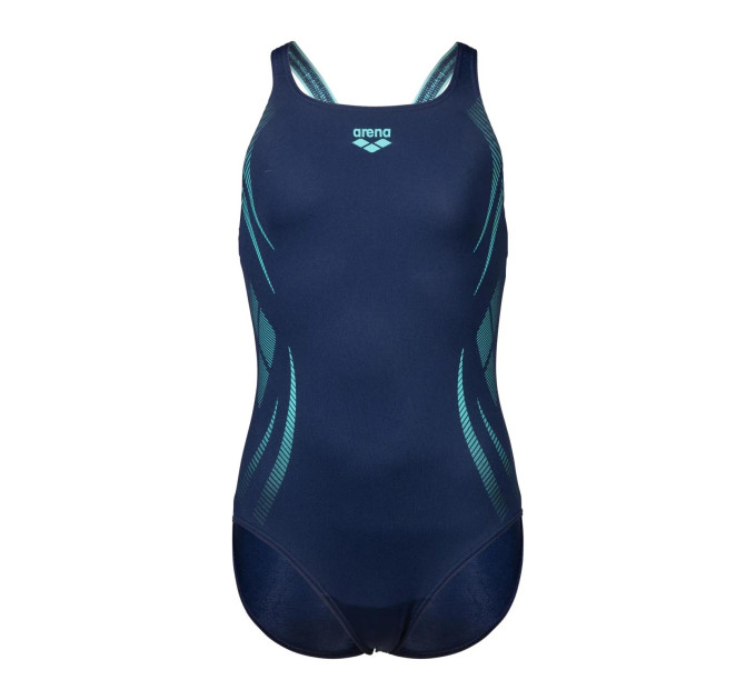 Купальник закритий для дівчат Arena POSEIDONIA SWIMSUIT SWIM PRO B синій Діт 128 см 009005-780 128 см