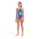 Купальник закритий для дівчат Arena SPRAY PAINT SWIMSUIT SWIM PRO Різнокольоровий 152 см (010286-740 152)