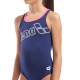 Купальник закритий для дівчат Arena LOGO SWIMSUIT SWIM PRO Синій 164 см (010287-590 164)