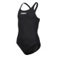 Купальник для дівчаток Arena TEAM SWIM PRO SOLID L чорний, білий Діт 128 см 005755-550 128