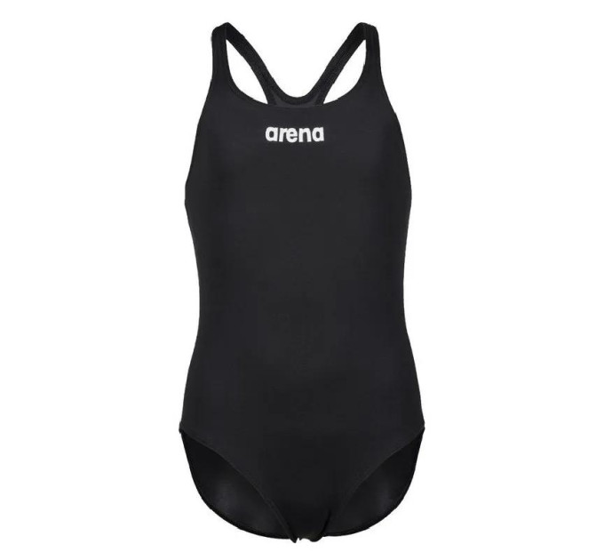 Купальник для дівчаток Arena TEAM SWIM PRO SOLID L чорний, білий Діт 128 см 005755-550 128