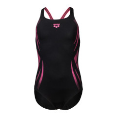 Купальник закритий для дівчат Arena POSEIDONIA SWIMSUIT SWIM PRO B чорний Діт 128 см 009005-590 128 см