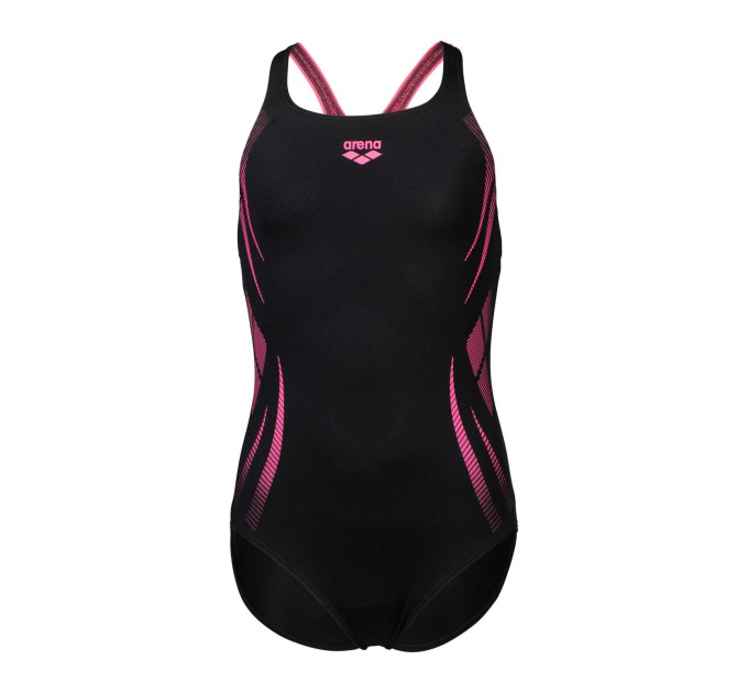 Купальник закритий для дівчат Arena POSEIDONIA SWIMSUIT SWIM PRO B чорний Діт 128 см 009005-590 128 см