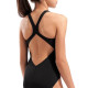 Купальник закритий для дівчат Arena MULTI COLOURS SWIMSUIT V BACK Блакитний, Чорний 128 см (009007-509 128)
