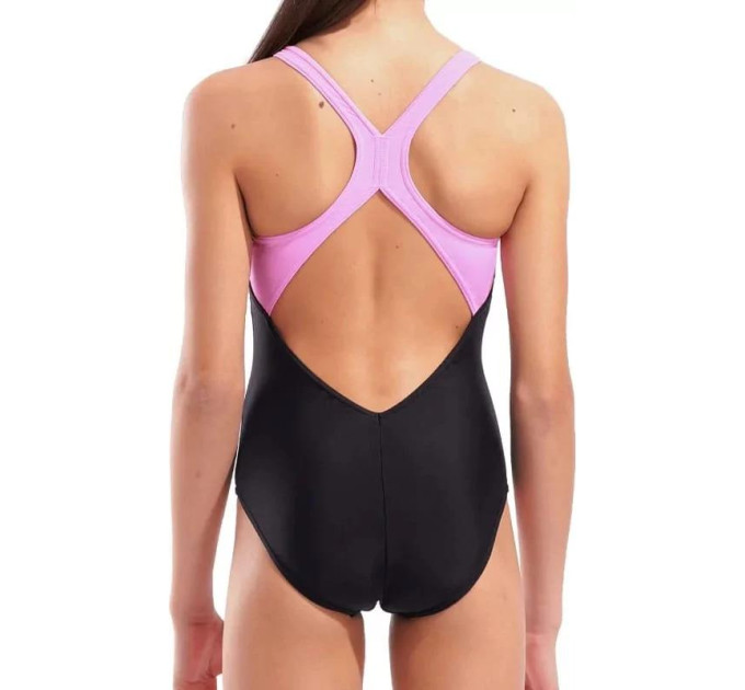 Купальник закритий для дівчат Arena TALES SWIMSUIT V BACK Чорний 164 (009085-590 164)