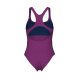Купальник закритий для жінок Arena SOLID SWIMSUIT CONTROL PRO BAC фіолетовий Жін 44 005910-950 44