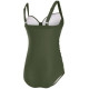 Купальник закритий для жінок Aqua Speed OLIVIA 60114 темно-зелений Жін 44(2XL) 200-07 44