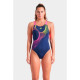Купальник закритий для жінок Arena RIPPLES SWIMSUIT U BACK B синій Жін 42 009500-780 42
