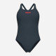 Купальник закритий для жінок Arena TEAM SWIMSUIT SWIM PRO SOLID сірий Жін 40 004760-504 40