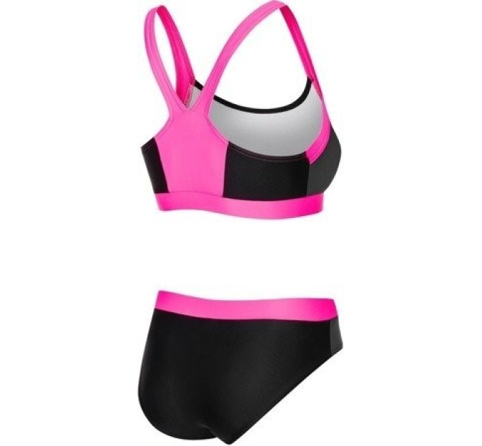 Купальник роздільний для жінок Aqua Speed NAOMI 7124 чорний, рожевий Жін 42(XL) 460-139 42