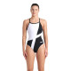 Жіночий Купальник Arena DIAMOND SWIMSUIT LIGHTDROP BAC чорний, білий Жін 36 007757-510 36
