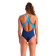 Купальник закритий для жінок Arena DREAMHLINE SWIMSUIT V BACK темно-синій Жін 46 008328-760 46