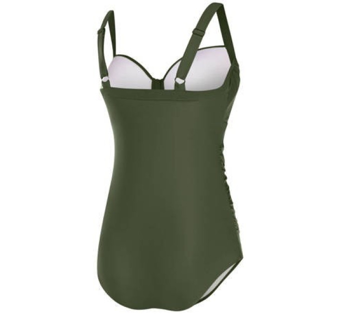 Купальник закритий для жінок Aqua Speed OLIVIA 60116 темно-зелений Жін 48(4XL) 200-07 48