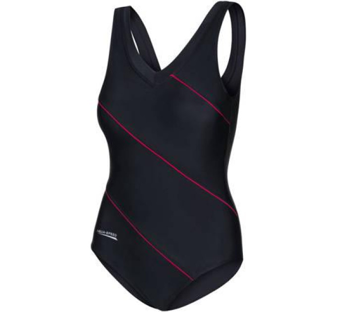 Купальник Aqua Speed SOPHIE чорний, бордовий Жін 44 441-16 44 Купальник Aqua Speed SOPHIE чорний, бордовий Жін 44 441-16 44