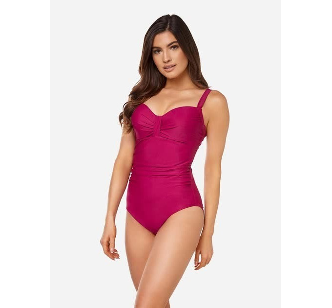 Купальник закритий для жінок Aqua Speed OLIVIA 7362 Сангрія Жін (3XL) 46 (200-03)