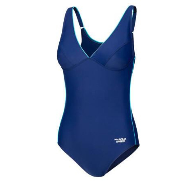 Купальник закритий для жінок Aqua Speed GRACE синій, бірюзовий Жін 42 5905718615629 Купальник закритий для жінок Aqua Speed GRACE синій, бірюзовий Жін 42 5905718615629