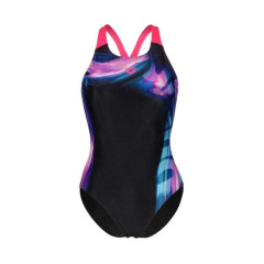 Купальник закритий для жінок Arena DREAMHLINE SWIMSUIT V BACK Чорний 44 (008328-500 44)