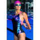 Купальник закритий для жінок Arena DREAMHLINE SWIMSUIT V BACK Чорний 44 (008328-500 44)
