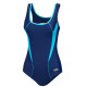 Жіночий Купальник Aqua Speed KATE темно-синій, бірюзовий Жін 40 413-24 40