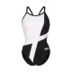 Жіночий Купальник Arena DIAMOND SWIMSUIT LIGHTDROP BAC чорний, білий Жін 40 007757-510 40