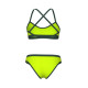Купальник роздільний для жінок Arena ICONS BIKINI CROSS BACK SOLID салатовий Жін 44 005037-660 44