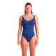 Купальник закритий для жінок Arena SWIMSUIT VICTORIA U BACK SOLID темно-синій Жін 44 008868-700 44