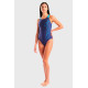 Купальник роздільний для жінок Arena SCRATCHY SWIMSUIT V BACK синій, блакитний Жін 36 010264-780 36
