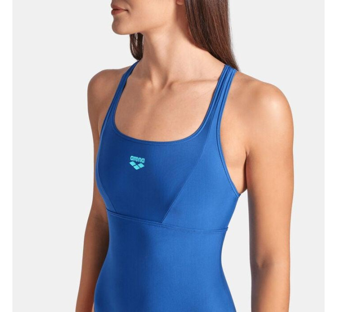 Жіночий Купальник Arena SOLID SWIMSUIT CONTROL PRO BAC Синій 40 (005910-850 40)