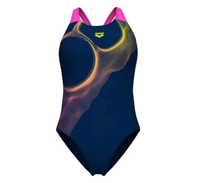 Купальник для жінок Arena RIPPLES SWIMSUIT V BACK B синій Жін 46 009021-780 46