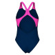 Купальник для жінок Arena RIPPLES SWIMSUIT V BACK B синій Жін 46 009021-780 46