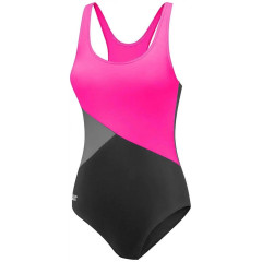 Купальник закритий для жінок Aqua Speed BELLA 61216 рожевий, чорний Жін 42 625-139 42