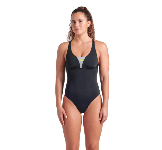 Купальник закритий для жінок Arena SWIMSUIT CONTROL PRO SOLID чорний Жін 38 009073-555 38