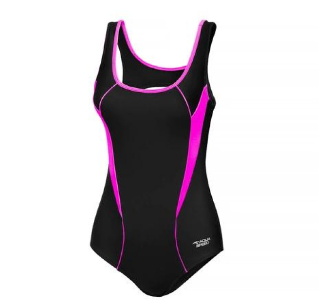 Купальник закритий для жінок Aqua Speed KATE чорний, рожевий Жіночий 40 413-19 40
