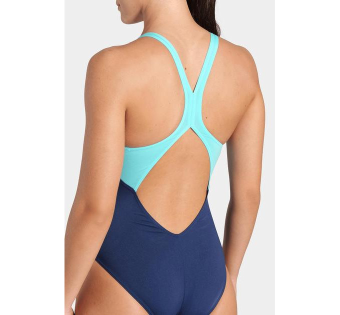 Купальник закритий для жінок Arena DREAMHLINE SWIMSUIT V BACK синій 36 008328-780 36