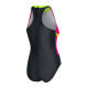 Купальник закритий для жінок Aqua Speed NINA 60929 чорний, малиновий, салатовий Жін 42 344-383 42