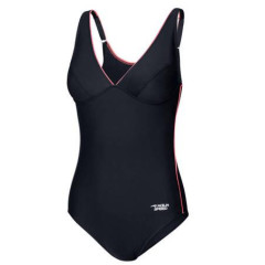Купальник закритий для жінок Aqua Speed GRACE чорний, червоний Жін 44 5905718615582