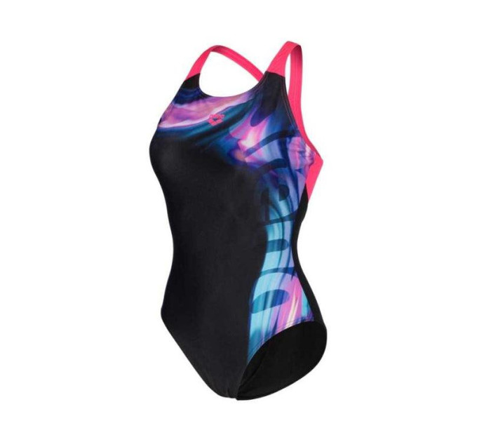 Купальник закритий для жінок Arena DREAMHLINE SWIMSUIT V BACK Чорний 36 (008328-500 36)