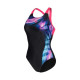 Купальник закритий для жінок Arena DREAMHLINE SWIMSUIT V BACK Чорний 38 (008328-500 38)