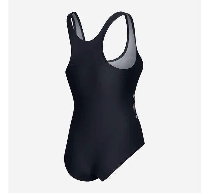 Купальник закритий для жінок Aqua Speed STELLA LADY Чорний, Сірий 36 (299-15 36)