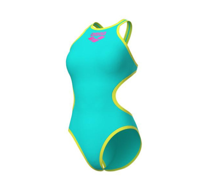 Купальник закритий для жінок Arena ONE BIGLOGO ONE PIECE блакитний Жін 38 001198-839 38