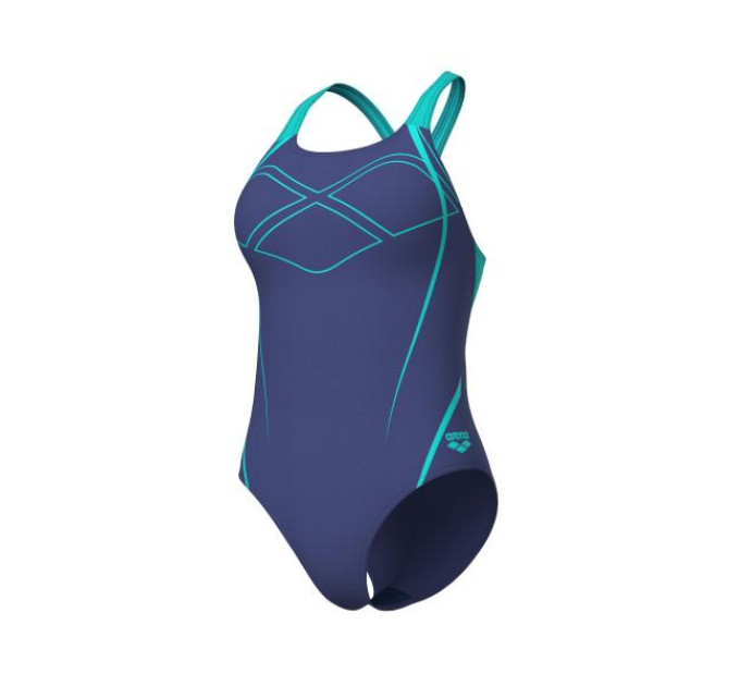 Купальник для жінок Arena GRAPHIC SWIM PRO BACK фіолетовий Жін 46 009024-880 46