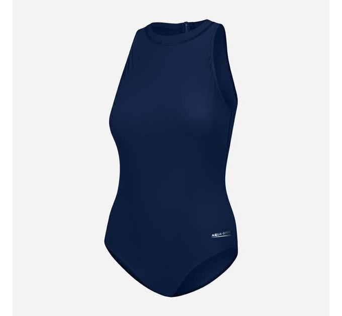 Купальник закритий для жінок Aqua Speed BLANKA 6450 темно-синій Жін 44 (2XL) 370-44 44