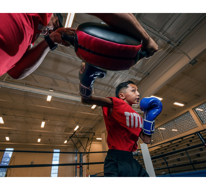 Маківара кругла TITLE Pro Mex Accuracy Pro Punch Shield 2.0 Black/Red